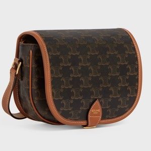 Celine Medium Folco shoulder hand crossbody Bag in Triomphe